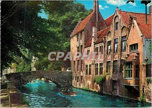 Moderne Karte Bruges Quai Vert