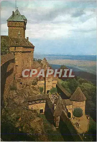 Cartes postales moderne Chateau du Haut Koenigsbourg (Bas Rhin) le Corps du Logis