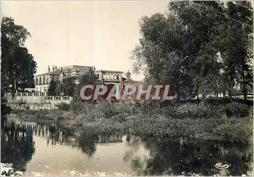 Moderne Karte Epinal (Vosges) la Maison Romaine et la Moselle