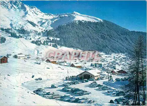 Cartes postales moderne Station de Verbier Depart des Pistes de Savolayres