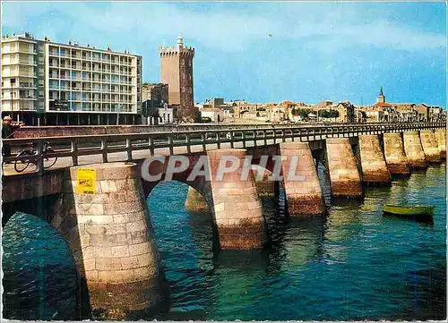 Cartes postales moderne les Sables d'Olonne la Jetee et la Chaume