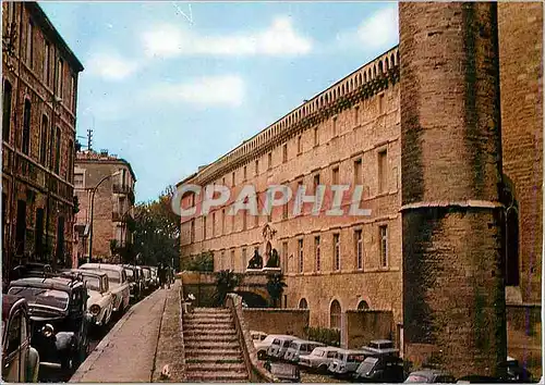 Moderne Karte Montpellier (Herault) les Facultes