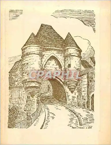 Cartes postales moderne Porte d'Ardon a Laon
