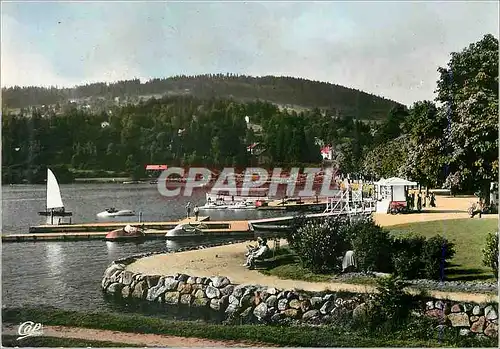 Moderne Karte Gerardmer la Promenade au Bord du Lac