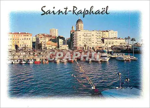 Cartes postales moderne French Riviera la Cote d'Azur Inoubliable Saint Raphael (Var) Bateaux de peche