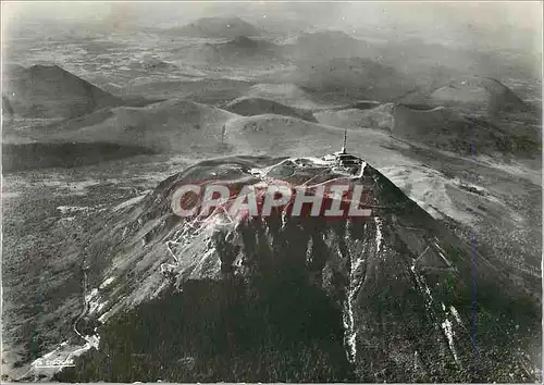 Cartes postales moderne Puy de Dome (1465m) En Avion sur les Monts Dome (Anciens Volcans)