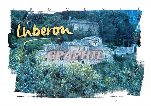 Moderne Karte le Luberon Couleurs du Sud