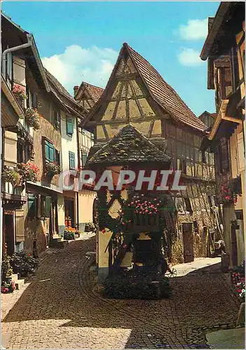 Cartes postales moderne Eguisheim (Alsace) des Ruelles Pittoresques du XVIe s