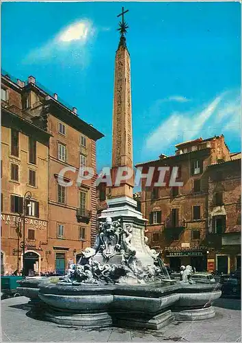 Cartes postales moderne Roma Fontaine du Pantheon