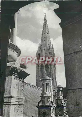Cartes postales moderne Caen (Calvados) de l'Hotel d'Escoville  Percee sur le Clocher de Saint Pierre