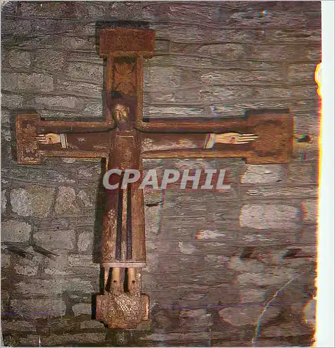 Cartes postales moderne Ermitage de la Trinite (Pyr Or) Monument Historique Classe Christ Roman (XIIeme Siecle)