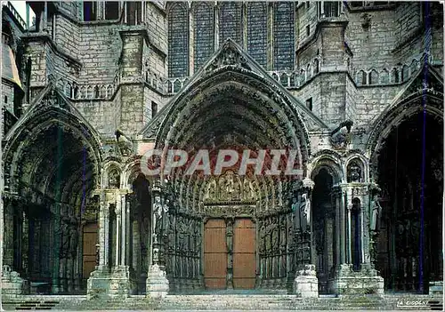 Cartes postales moderne Chartres la Cathedrale Beauce France