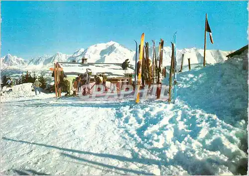 Moderne Karte Mont d'Arbois Mont Joux (Haute Savoie) alt 1829m 2000m