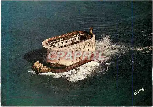 Moderne Karte L'Ile d'Oleron sur la Cote de Lumiere le Fort Boyard