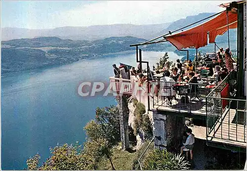 Moderne Karte St Germain la Chambotte alt 940m Terrasse du Restaurant de la Chambotte