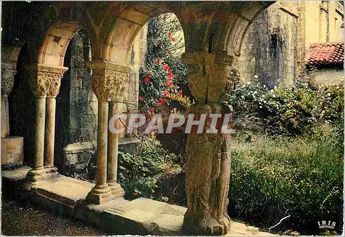 Cartes postales moderne St Bertrand de Comminges (H G) le Cloitre Pilier des Quatre Evangelistes
