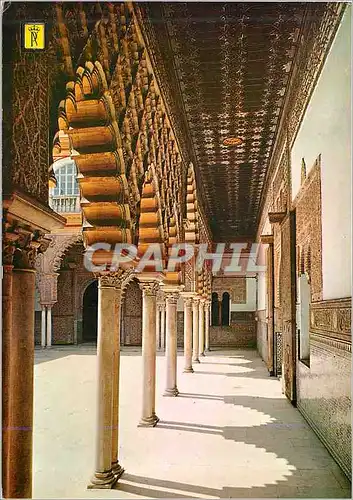 Moderne Karte Reales Alcazares de Sevilla