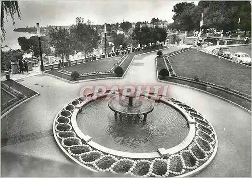 Cartes postales moderne Thonon les Bains (Haute Savoie) les Jardins