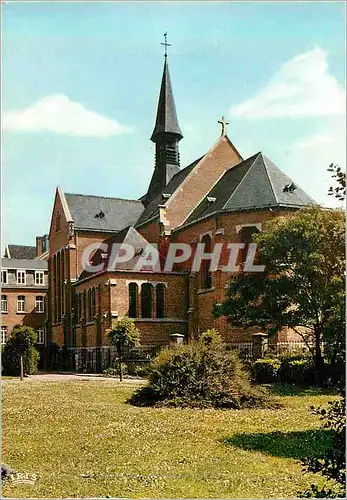 Cartes postales moderne Institut Medical de St Jean de Dieu Leuze (Hainaut) la Chapelle Vue d'Ensemble