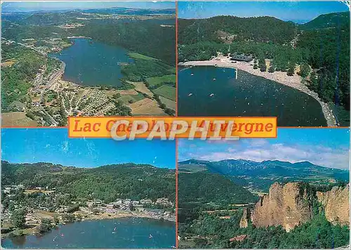 Cartes postales moderne Auvergne Lac Chambon (Puy de Dome) Lac de Barrage Volcanique a 877m d'Altitude