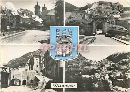 Cartes postales moderne Briancon l'Eglise Porte Pignerol la Grande Gargouille Vue Generale