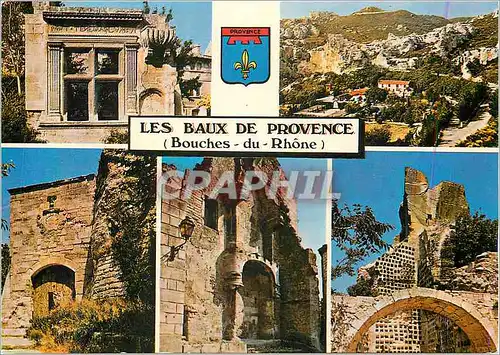 Cartes postales moderne les Beaux de Provence (B du Rhone) Restes du Temple Protestant Paysages de Provence