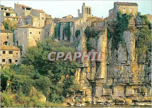 Moderne Karte Balazuc l'Ardeche Meridionale