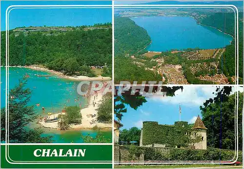 Cartes postales moderne Domaine et Lac de Chalain (Jura) Images de Franche Comte