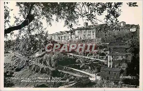 Cartes postales moderne Vence les Moulins a Huile et le Vieux Chemin de Saint Jeannet