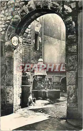 Cartes postales moderne Vence La fontaine du Peyra