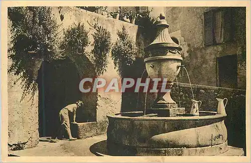 REPRO Saint Paul (Alpes Maritimes) Cote d'Azur La Douce France La Vieille Fontaine