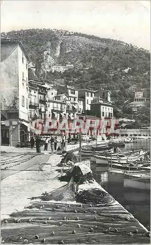 Moderne Karte Villefranche Sur Mer La Cote d'Azur Le Quai Bateaux