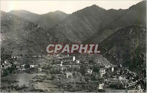 Cartes postales moderne La Bollene Vesubie (A M) alt 700 m Vue prise du Chemin de Vescou