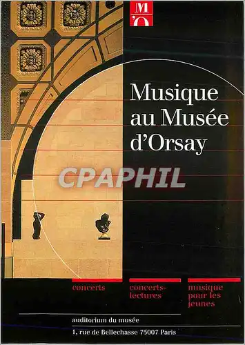 Cartes postales moderne Musique au Musee d'Orsay 11e Saison
