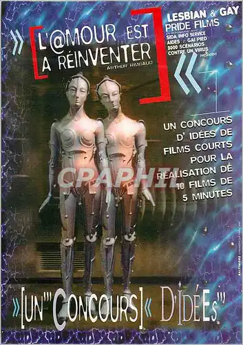 Cartes postales moderne L'Amour est a Reiventer Un Concours D'Idees Films Cours pour la Realisation de 10 Films de 5 Min