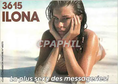 Moderne Karte ILona La Plus Sexy des Messageries