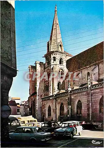 Moderne Karte Auxerre (Yonne) Eglise St Eusebe