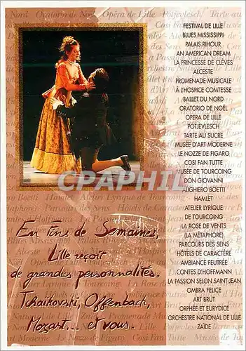 Cartes postales moderne Pas de Calais Maison du Nord Tout est Prevu vous etes Attendu En Fins de Semaines Lille Recoit d