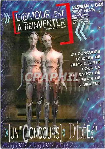 Cartes postales moderne un Concours d'Idees de Films Courts Lesbian & Gay Sida