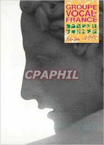 Cartes postales moderne Groupe Vocal de France Grands Concerts de Musique Sacree