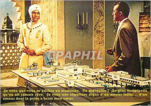 Cartes postales moderne le Musee des Monuments Francais Presente le Mythe de l'Architecte Cinema