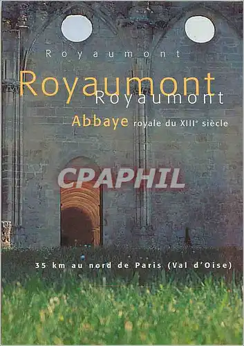 Cartes postales moderne Abbaye de Royaumont