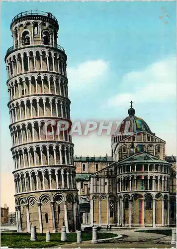 Moderne Karte Pisa le Campanile et Abside du Dome