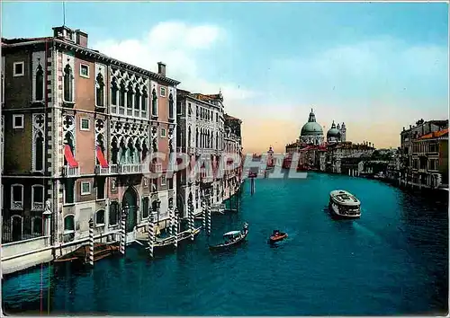 Moderne Karte Venezia Grand Canal et Palais Franchetti