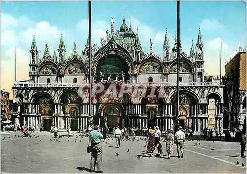 Cartes postales moderne Venezia Basilique de S Marco