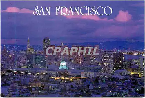 Cartes postales moderne San Francisco the Beatiful San Francisco Skyline