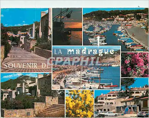 Cartes postales moderne St Cyr les Lecques la Madrague Son Port le Hameau Lumiere et Beaute de la Cote d'Azur