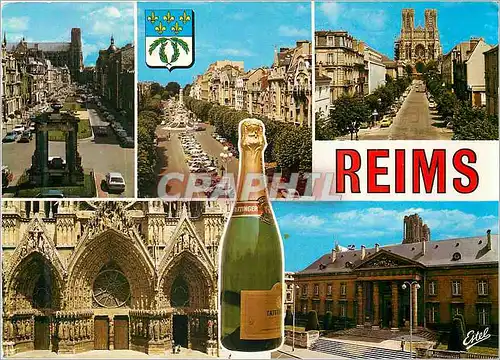 Cartes postales moderne Reims (Marne) en Champagne le Cours Langlet