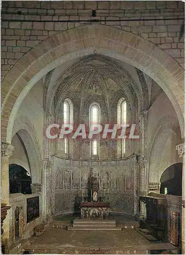 Moderne Karte Sion Cathedrale N D de Valere le Choeur