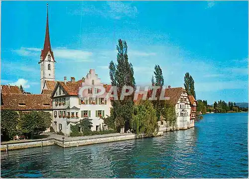 Moderne Karte Stein am Rhein Kloster St Georgen